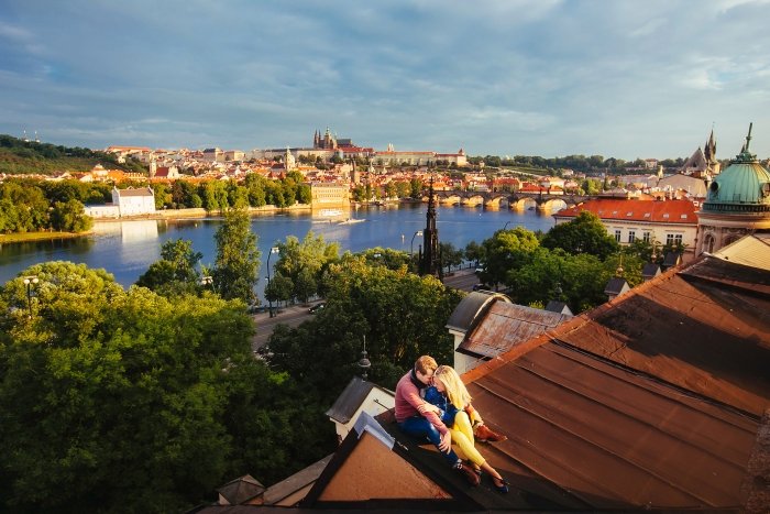 Крыши в Праге